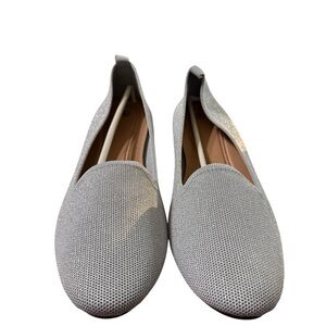 Women’s Silver/Gray Slip-On Flats
Size: 11 · Comfortable Everyday Shoes